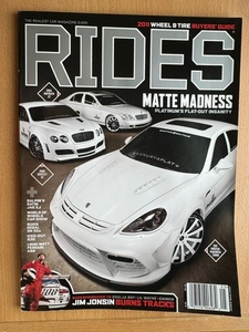 洋書　『 RIDES 』　2011年5月号　カスタムカー雑誌　DUB　KING　セレブレティ DONK　　中古