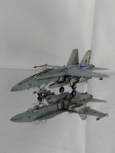 1/144　F/A18ホーネット　ディテールアップ完成品　エフトイズ　ドラゴン　WTM WKC