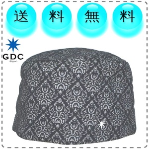 GDC ジーディーシー 日本製 ファラオキャップ 帽子 黒 メンズ レディース 送料無料