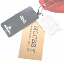 GDC ジーディーシー moussy マウジー 日本製 ノースリーブTシャツ カットソー タンクトップ 赤 1 Sサイズ 送料無料 A069_画像7