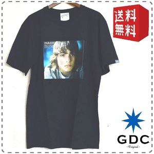 GDC ジーディーシー メンズ半袖Tシャツ Paranoidapark パラノイドパーク 黒 綿100% サイズXS 送料無料 A084
