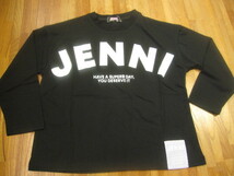 *送料無料*新品*130*JENNI*長袖Tシャツ*ブラック*ジェニィ*黒*_画像1