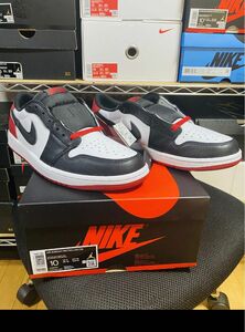 NIKEエアジョーダン1 LOW OG ツマ黒2023年国内正規品メンズ28cm ランニングシューズ