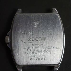 セイコー SEIKO スピリット SPIRIT クォーツ 3針 デイデイト 7N43-5040 男性用 メンズ 腕時計 稼働品 日本製 W82 稼働品の画像5