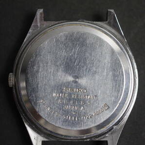 セイコー SEIKO タイプ TYPE2 クォーツ 3針 デイト 7122-8000 男性用 メンズ 腕時計 W158の画像5