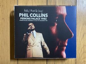 PHIL COLLINS フィルコリンズ / PERKING PALACE 1982 SOUNDBOARD 2CD＋DVD