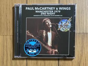 PAUL McCARTNEY & WINGS ポールマッカートニー & ウイングス / MANCHESTER 1979 2ND NIGHT 2CD