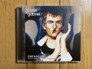 PETER GABRIEL ピーターガブリエル / CHICAGO 1982 2CD