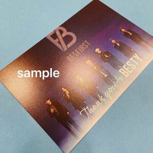 BE:FIRST BE: the ONE 入場者特典 チケットクリアファイル RYOKI ポストカード