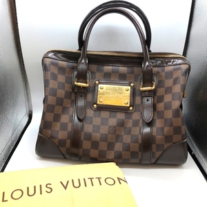 【人気】LOUIS VUITTON ルイヴィトン ダミエ エベヌ バークレー ハンドバッグ N52000