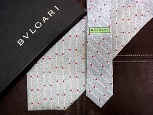 【在庫処分セール】5-9085ｚ◆【BVLGARI】ブルガリ 「最高級セッテピエゲ」 ネクタイ ★