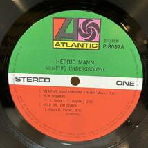 LP 帯付き Herbie Mann メンフィス・アンダーグラウンド Memphis Underground P-8087A_画像4