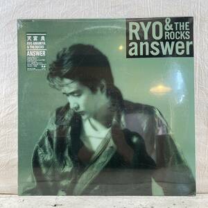 新品 LP プロモ盤 天宮良 Ryo Amamiya & The Rocks アンサー Answer 28FB-2077