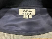 sacai×A.P.C EIMI ブルゾン size S 未使用品　サカイ APC _画像3