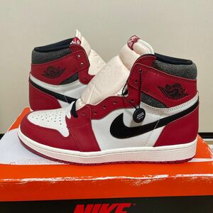 新品 Nike Air Jordan 1 High OG Lost & Found Chicago ナイキ エアジョーダン 27cm DZ5485-612 スニーカー US9 シカゴ 鑑定済み 