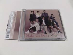 なにわ男子 Make Up Day / Missing (初回限定盤1) (CD+Blu-ray) 帯付き シングル　読み込み動作問題なし