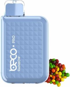 レインボー キャンディー 電子タバコ 使い捨て 使い回し6000回吸引可能, VAPTIO BECO vape たばこ大容量水蒸気