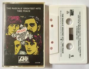 The Rascals Greatest Hits TIME PEACE カセット 輸入盤 ラスカルズ ベスト