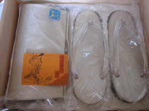 *** Japanese clothing bag zori set [USED] ***