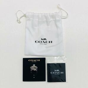 ☆COACH コーチ 3連リング シルバーリング チャームリング サイズ6☆の画像1