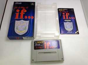 中古AB★真・女神転生 ｉｆ★スーパーファミコンソフト