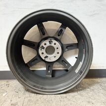 256＊中古品 WORKEMOTION ホイール EMT-T7R 17×7.0 112 17×7J VIA 700KG 2本セット 日本製 フォルクスワーゲン ゴルフ 現状品＊_画像6