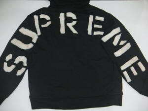 シュプリーム Faux Fur Lined Zip Up Hooded Sweatshirt 新品未使用！国内正規品！ファー Supreme Black