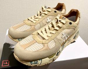 【未使用】PREMIATA プレミアータ MASE 44 29 ベージュ スニーカー レザー ナイロン 箱付き