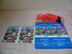 11/17(金)「ユニバーサル・スタジオ・ジャパン 貸切ナイト 2枚」☆ペアチケット☆