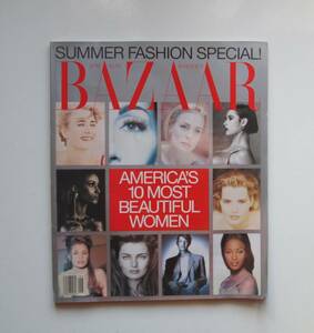 Harper's Bazaar 1992 jun summer fashion special! 洋雑誌　Rico Puhlmann/Matthew Rolston/Phillip Dixon 