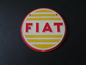 1950 -е годы Fiat, Fiat Grill Badge, Rare, 500, Tink Ethent, Coupefiat, 124 Spider Punt, Итальянский автомобиль