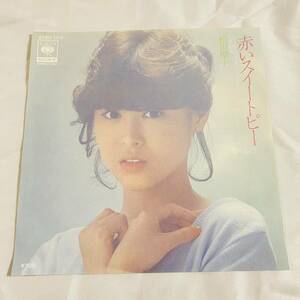 松田聖子　赤いスイートピー　レコード