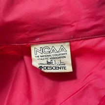 良品　80-90s　NCAA　DESCENTE　ナイロンジャケット　レトロジャージ　メンズ　LLサイズ　デサント　日本製　レトロ　古着_画像5