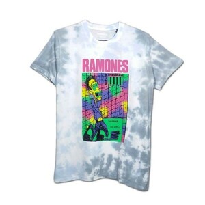 Ramones バンドTシャツ ラモーンズ Escapeny Dip-Dye L