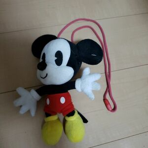 Disney ディズニー ミッキーマウス　ぬいぐるみ 小銭入れポーチ