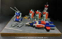 【ディスプレイ・ジオラマ・ベース】　完成品　ガンダム　HG　30MM　1/144相当　[軍事基地04]_画像8