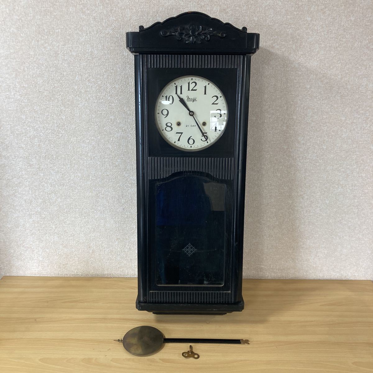 Meiji Clock 明治時計 ボンボン時計 掛け時計 MADE IN OCCUPIED JAPAN