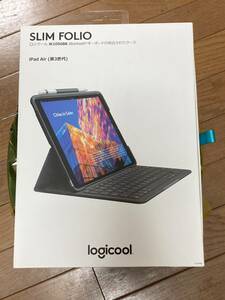 logicool　SLIM FOLIO　iPad Air3キーボード付カバー