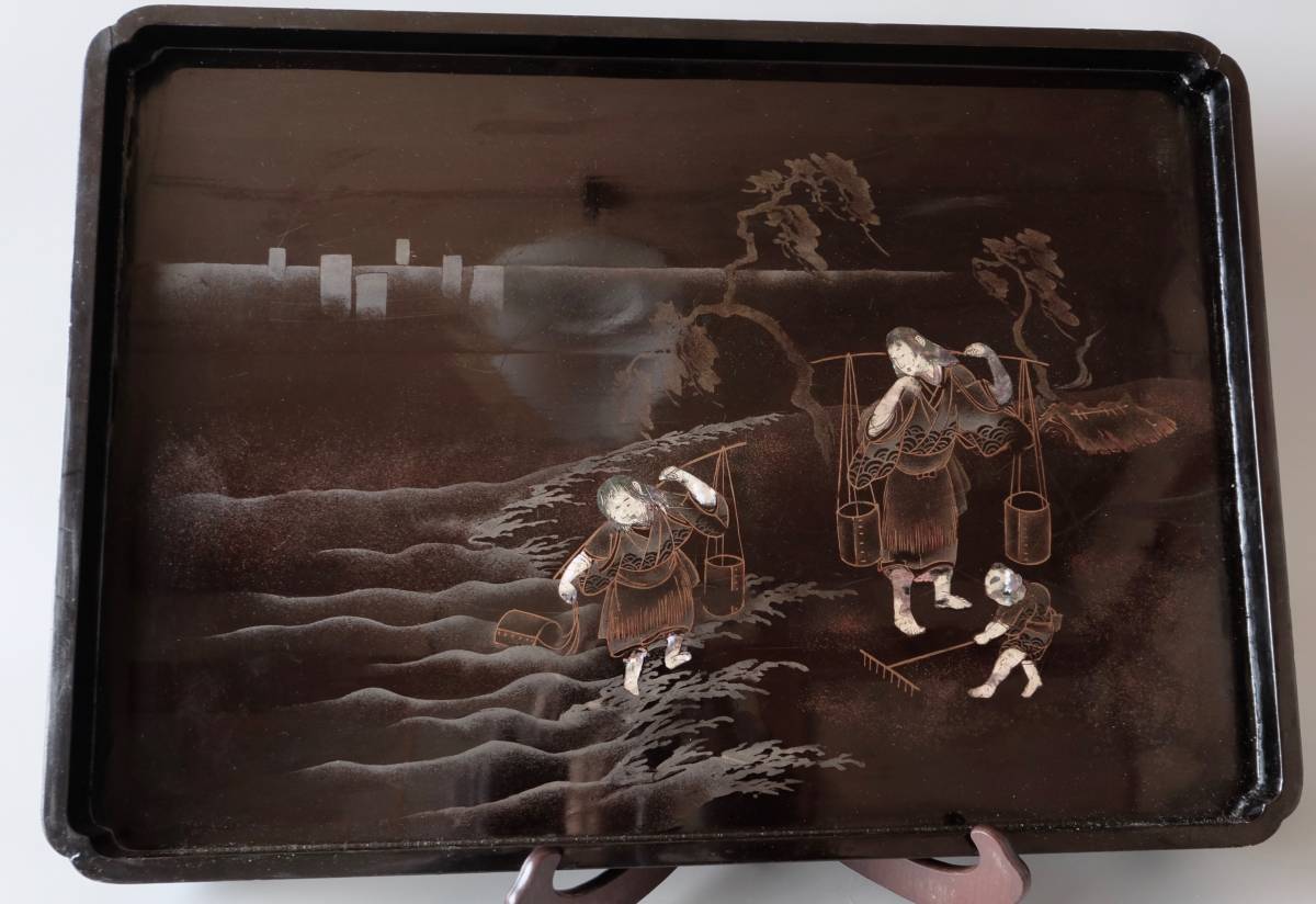 年最新ヤフオク! 漆器 盆の中古品・新品・未使用品一覧