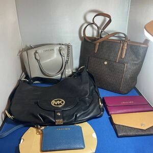 MICHAEL KORS マイケルコース　ブランドバッグ トートバッグ　ショルダーバッグ 長財布 サイフ　小物 レディースファッション 6点