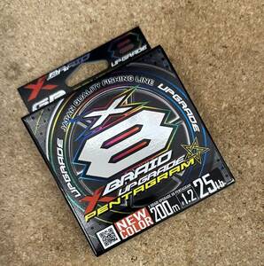 [新品] YGK よつあみ X BRAID UPGRADE X8 エックスブレイド アップグレード ペンタグラム PE 1.2号(25lb) 200m #PEライン