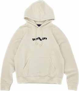 heaven BY MARC JACOBS マークジェイコブス 「Blocks Logo Hoodie」スウェット パーカー 裏起毛 S アイボリー 定価￥25,300 ユニセックス