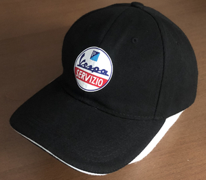 Vespa Cap Black Cap итальянский мотоцикл велосипедный бренд Scooter Piaggio не для продажи любители новинок Vespa vespa