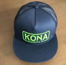 KONA BREWING キャップ BEER オリジナル CAP ハワイ ビール グッズ コレクター や 企業物 ノベルティー 好きに も HAWAII 共用 シェア_画像2