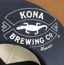 KONA BREWING キャップ BEER オリジナル CAP ハワイ ビール グッズ コレクター や 企業物 ノベルティー 好きに も HAWAII 共用 シェア_画像5