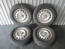 3820 U61T ミニキャブ スチール ホイール 純正 4本 PCD:100 トーヨー 145/R12/6PR 【個人宅配送不可】_画像1