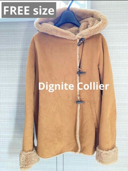 Dignite Collier レディース　ムートンコート　ファーコート　 ボア