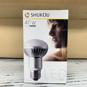 【10個セット】 LEDレフ電球 40W相当 SHUKOU  屋内用  昼白色 E26口金 秀光電機 LERF-8N/26 の画像5
