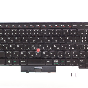 ノートパソコン用キーボード PE-89JP/ThinkPad Edge E430c用/FRU:04Y0221/ネジ付/トラックポイント、クリックボタン動作可/入力可能の画像1