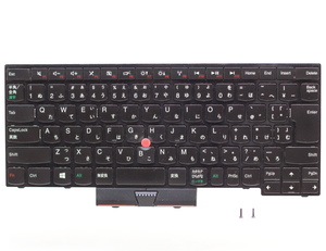 ノートパソコン用キーボード PE-89JP/ThinkPad Edge E430c用/FRU:04Y0221/ネジ付/トラックポイント、クリックボタン動作可/入力可能